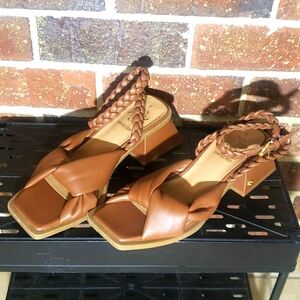 Sam & Libby Sutton Ankle strap sandals.